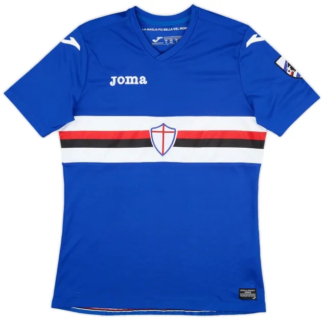 Joma 2018-19 Sampdoria Home Shirt #32 - 7/10 - (S)