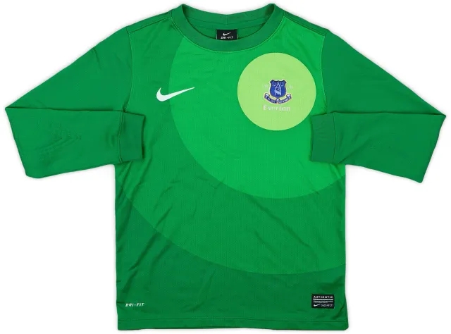 Nike 2012-13 Everton GK Shirt - 9/10 - (S.Boys)