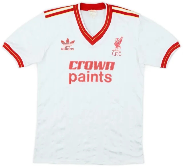 adidas 1985-86 Liverpool Away Shirt - 8/10 - (S)