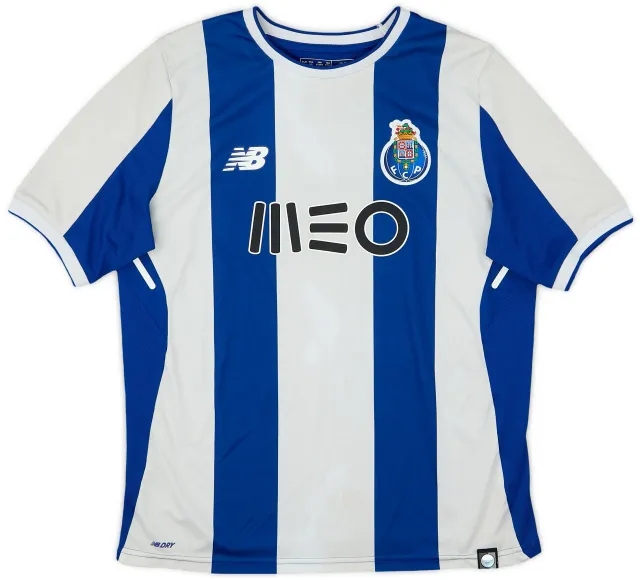 NewBalance 2017-18 Porto Home Shirt - 5/10 - (XL.Boys)