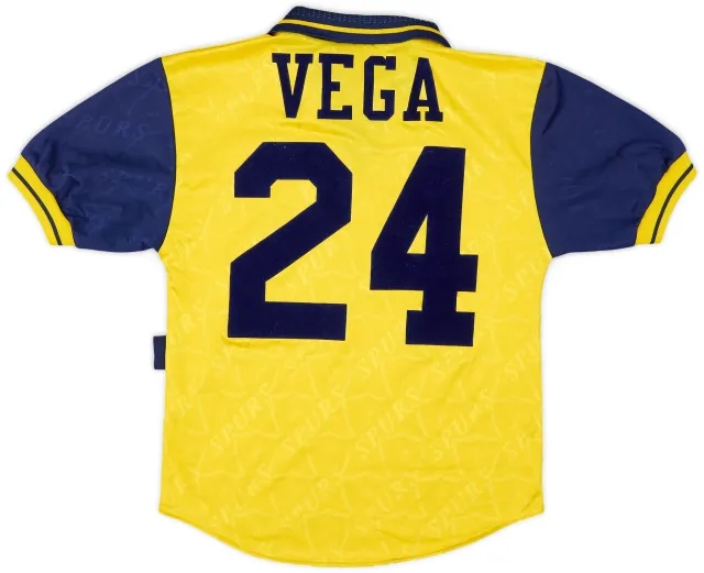 1995-97 Tottenham Third Shirt Vega #24 - 8/10 - (L.Boys)