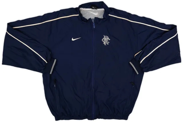 1999-00 Rangers Nike Track Jacket - 5/10 - (M)