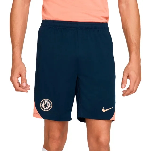 Nike Chelsea Dri-Fit Strike Shorts - Navy/Orange