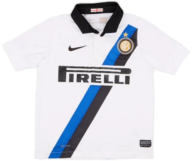 Nike 2011-12 Inter Milan Away Shirt - 9/10 - (6-7 Years)
