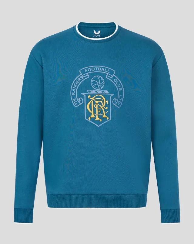 Castore Rangers Fc Men's Ibrox 125 Heritage Crewneck - 24/25