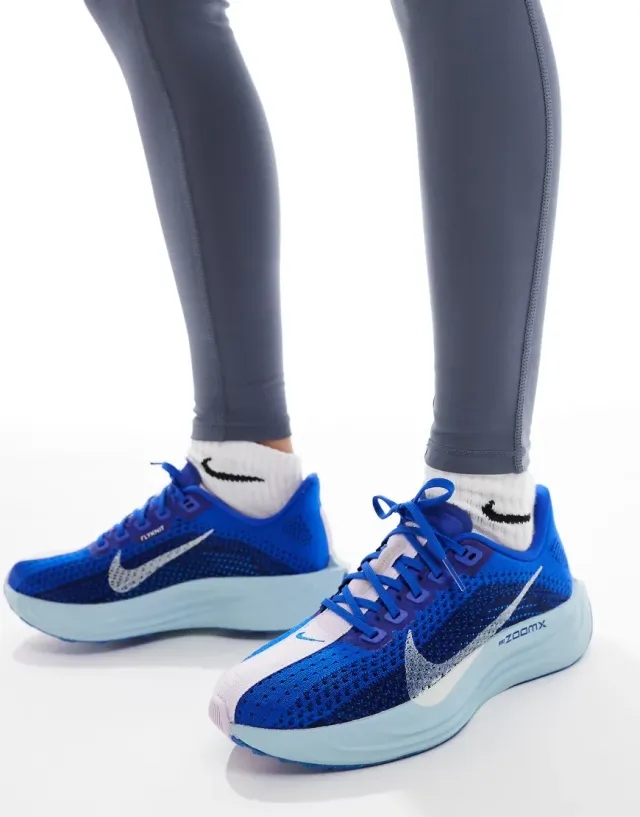 Nike Running Air Zoom Pegasus Plus Trainers In Blue