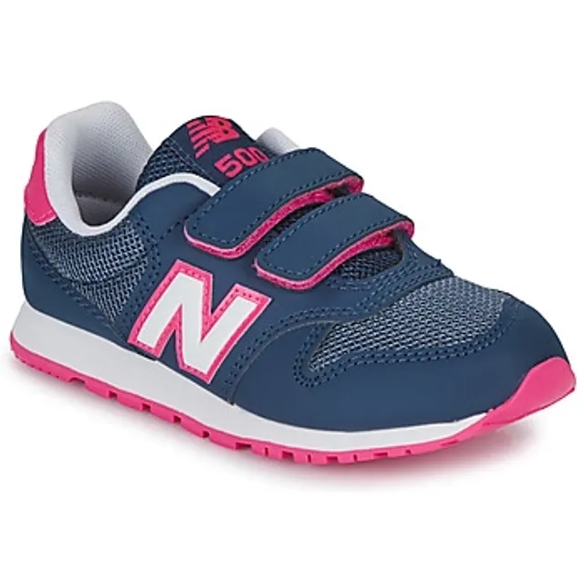 New Balance  500  girls's Children's Shoes (Trainers) in Blue