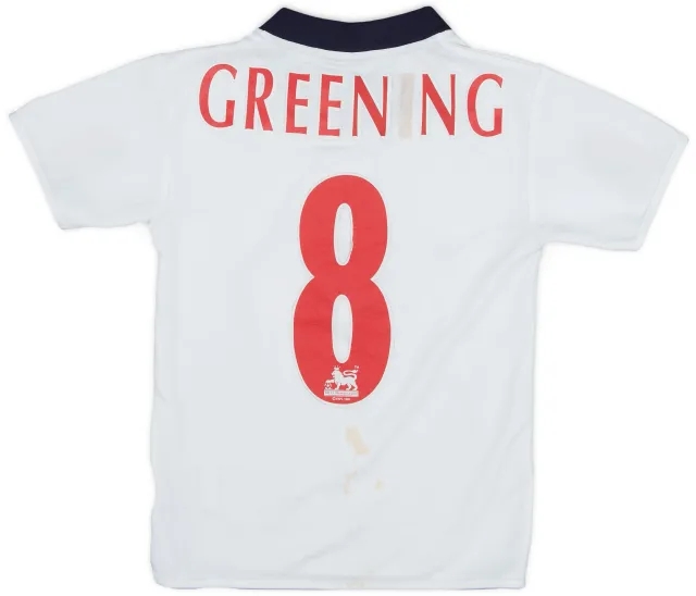 Umbro 2004-06 West Brom Third Shirt Greening #8 - 4/10 - (7-8Years)