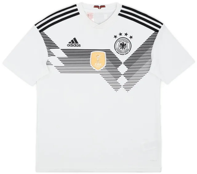 adidas 2018-19 Germany Home Shirt - 6/10 - (XL.Boys)