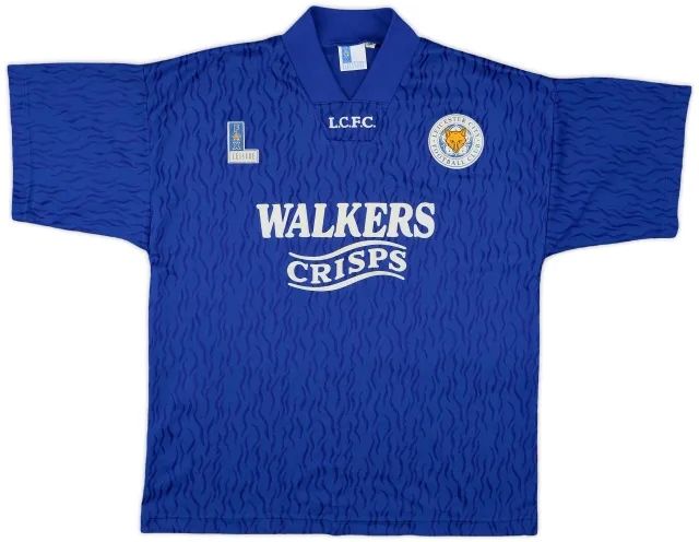 1992-94 Leicester Home Shirt - 9/10 - (L)