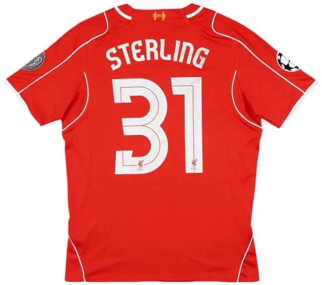 2014-15 Liverpool Home Shirt Sterling #31 - 6/10 - (M)