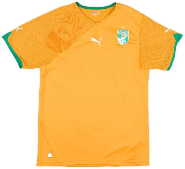 Puma 2010-11 Ivory Coast Home Shirt - 6/10 - (M)