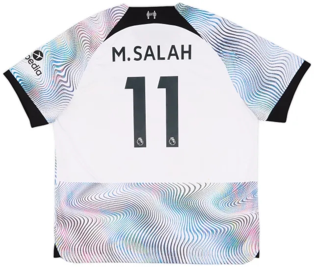 Nike 2022-23 Liverpool Away Shirt M.Salah #11 - 6/10 - (XXL)