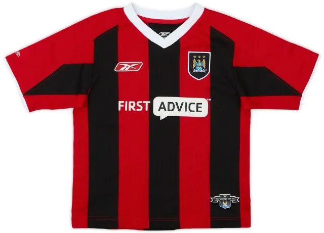 Reebok 2003-04 Manchester City Away Shirt - 8/10 - (M.Boys)