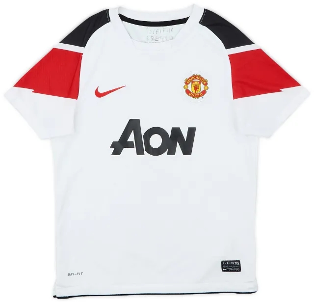 Nike 2010-12 Manchester United Away Shirt - 5/10 - (M.Boys)