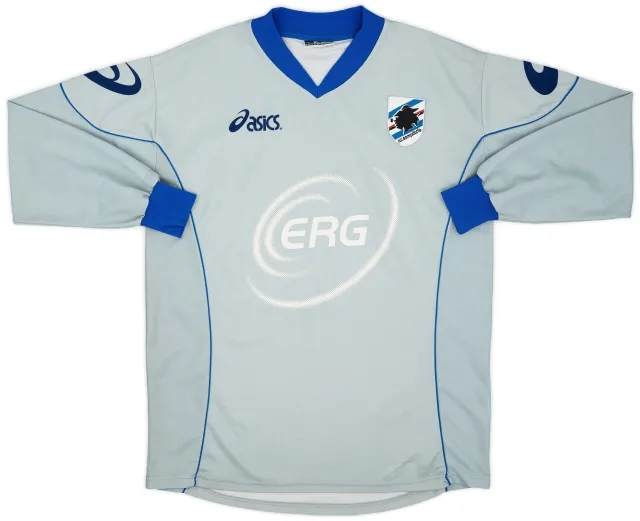 2003-04 Sampdoria Asics Training L/S Top - 6/10 - (XL)