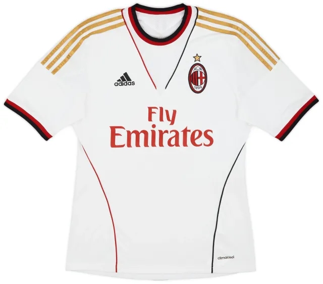 adidas 2013-14 AC Milan Away Shirt - 7/10 - (S)