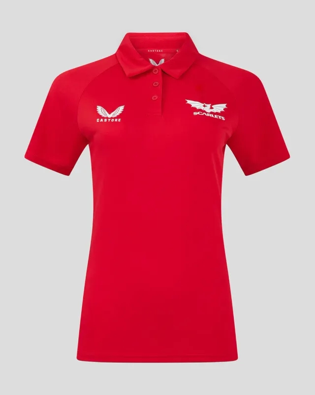 Castore Scarlets Women's 24/25 Pro Players Polo