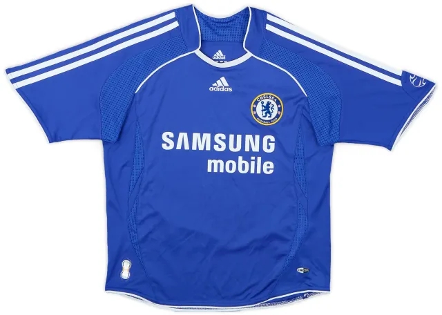 adidas 2006-08 Chelsea Home Shirt - 8/10 - (S.Boys)
