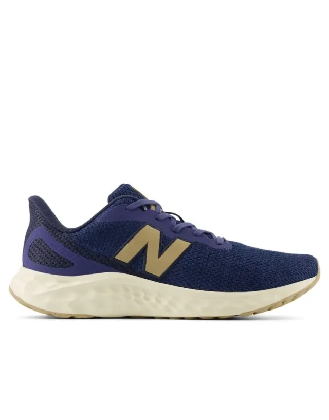 New Balance Men's Fresh Foam ARISHI v4 in Blue/Beige Synthetic