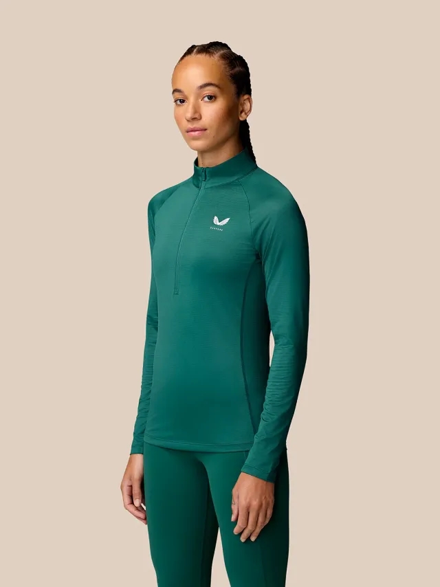 Castore Adapt Training 1/2 Zip Top - Black