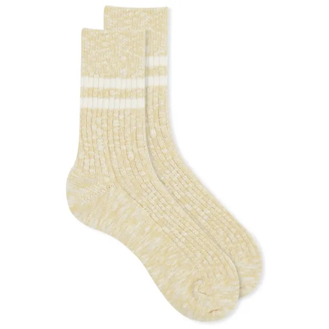 RoToTo Slub Stripe Stock Light Yellow