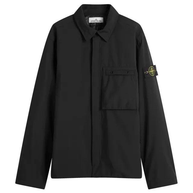 Stone Island Men's Soft Shell-R Primaloft Jacket Black