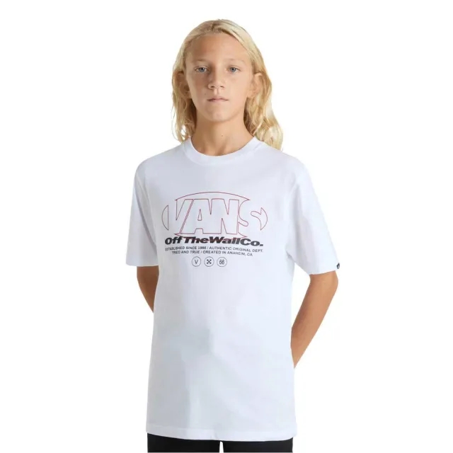 Vans - Kids Major Type T-Shirt (8-14 Years), White