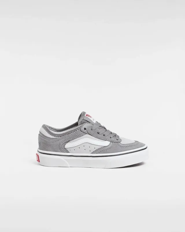Vans - Kids Rowley Shoes (4-8 Years), Grey