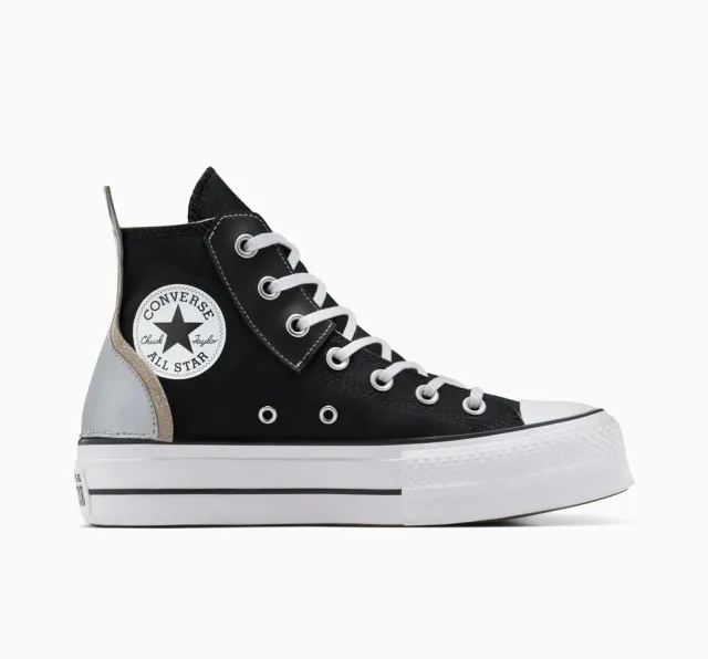 Converse Chuck Taylor All Star Lift Platform Metallic - Black