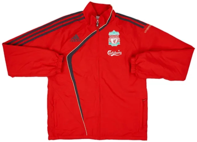 2009-10 Liverpool adidas Track Jacket - 8/10 - (S)