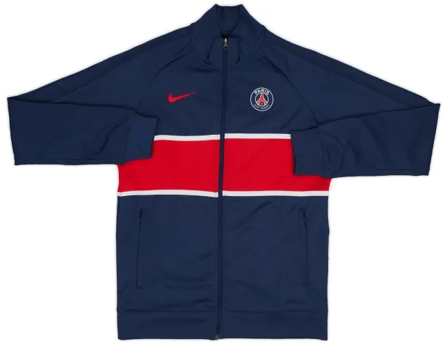 2020-21 Paris Saint-Germain Nike Track Jacket - 8/10 - (XL.Boys)