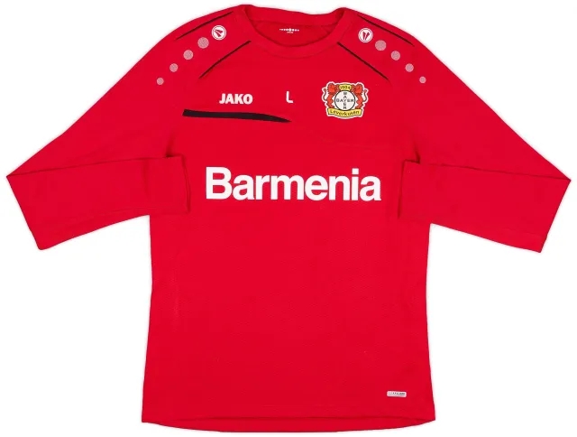 2019-20 Bayer Leverkusen Jako Staff Issue Sweat Top - 8/10 - (L)