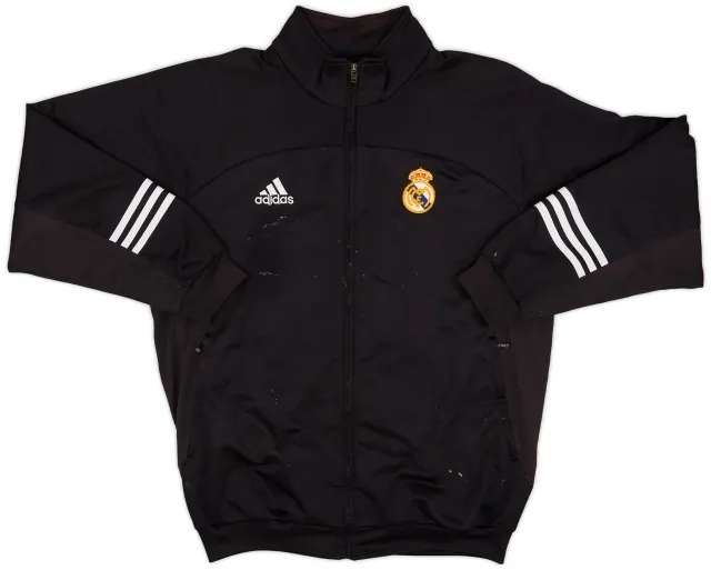 2001-02 Real Madrid adidas Track Jacket - 4/10 - (L)