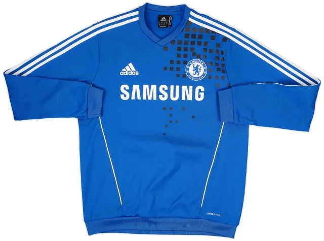 2011-12 Chelsea adidas Sweat Top - 8/10 - (L)