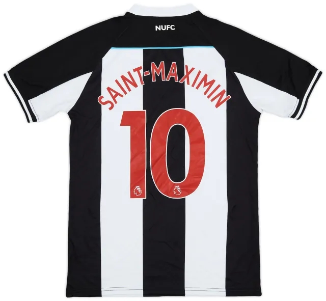 Castore 2021-22 Newcastle Home Shirt Saint-Maximin #10 (M)