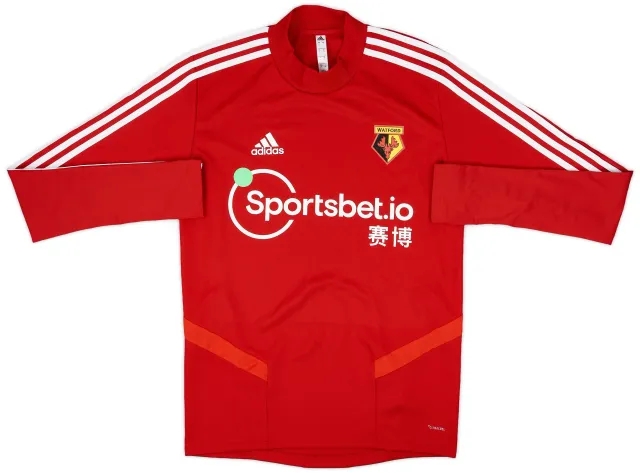 2019-20 Watford adidas Sweat Top - 6/10 - (S)
