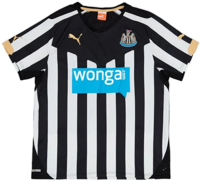Puma 2014-15 Newcastle Home Shirt - 6/10 - (M)