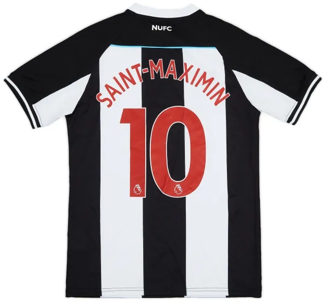 Castore 2021-22 Newcastle Home Shirt Saint-Maximin #10 (M)