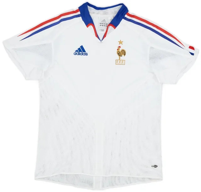 adidas 2004-06 France Away Shirt - 7/10 - (L.Boys)