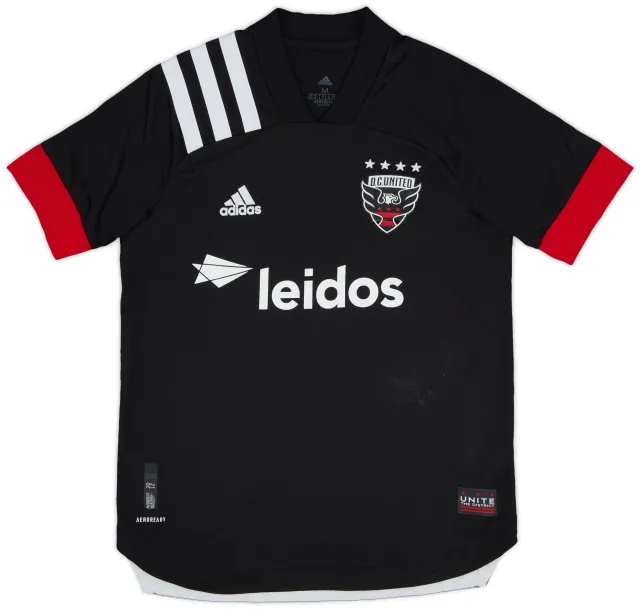adidas 2020-21 DC United Authentic Home Shirt - 6/10 - (M)