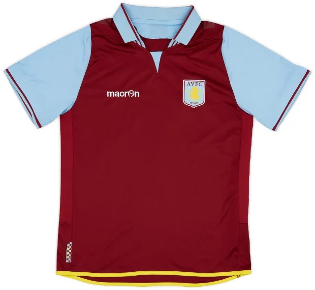 Macron 2012-13 Aston Villa Home Shirt - 5/10 - (S)