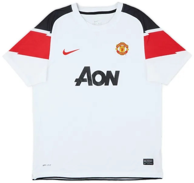 Nike 2010-12 Manchester United Away Shirt - 9/10 - (XL.Boys)