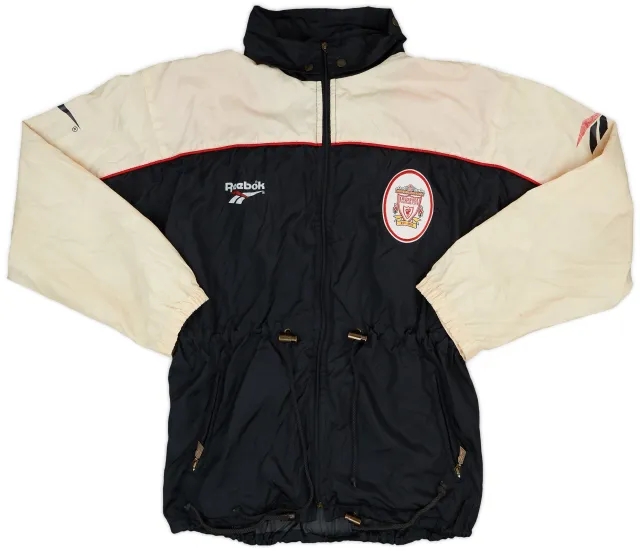 1996-97 Liverpool Reebok Hooded Rain Jacket - 5/10 - (M)