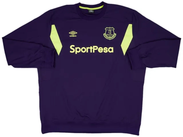 2017-18 Everton Umbro Sweat Top - 10/10 - (3XL)