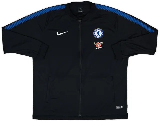2018-19 Chelsea Nike Track Jacket - 8/10 - (XXL)