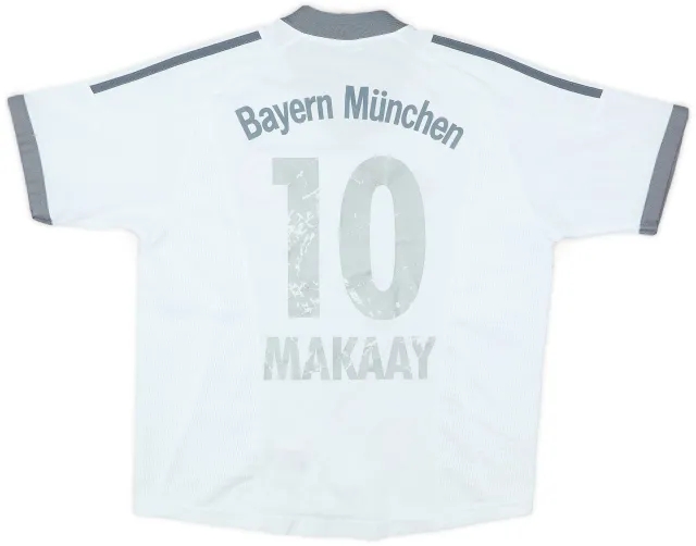 adidas 2002-03 Bayern Munich Away Shirt Maakay #10 - 5/10 - (L.Boys)
