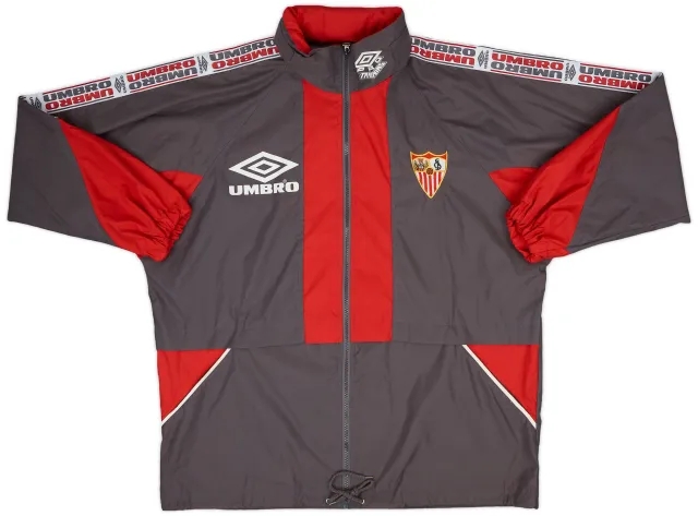 1994-96 Sevilla Umbro Track Jacket - 9/10 - (M)
