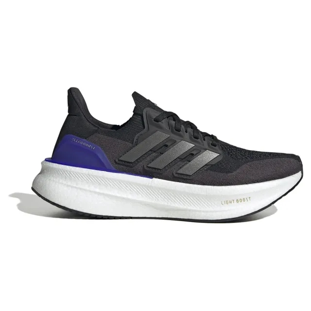 adidas Women's Ultraboost 5 Road Running Shoes - Core Black/Night Metallic/Night Flash -  Size: UK 8