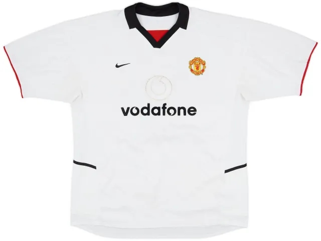 Nike 2002-03 Manchester United Away Shirt - 4/10 - (XL)